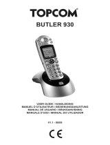 Topcom Butler 930 Benutzerhandbuch