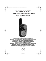 Topcom TWINTALKER 1302 - RC-6400 Bedienungsanleitung