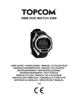 Topcom Watch 2500 Benutzerhandbuch