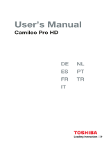 Toshiba Camileo Pro HD Benutzerhandbuch