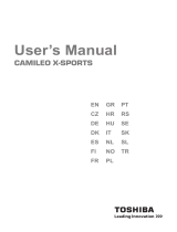 Toshiba Camileo X-Sports Benutzerhandbuch