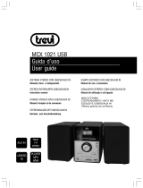 Trevi MCX 1021 USB Benutzerhandbuch