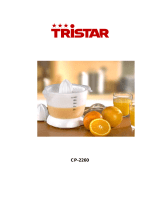 Tristar Juicer 1 Ltr 30 watt Benutzerhandbuch