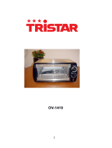 Tristar Oven 10 ltr stainless steel Bedienungsanleitung