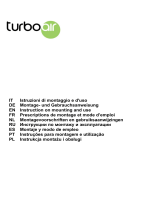 Turboair Sabaudia ST/FX/BL/F/90 Benutzerhandbuch