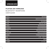 Urbanears IN-PLATTANBTBLK Benutzerhandbuch