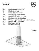 Vzug Solo Bedienungsanleitung