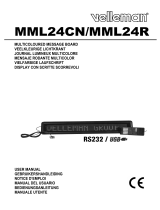 Velleman MML24R Benutzerhandbuch