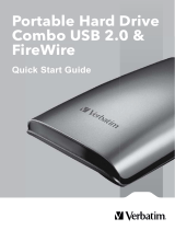 Verbatim Portable Hard Drive Combo USB Benutzerhandbuch