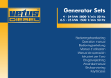 Vetus Generator type GHS 4/5 50 hz Bedienungsanleitung