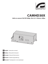 Videotec CAMHD30X Benutzerhandbuch