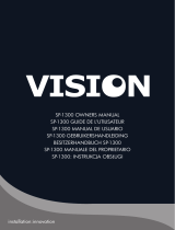 Vision SP-1300B Bedienungsanleitung