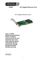 Vivanco PCI -> 10/100/1000 Mbps Ethernet Card Bedienungsanleitung