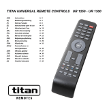 Vivanco TITAN UR 1300 - DEVICE BRAND CODE LIST Bedienungsanleitung