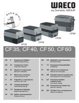 Waeco CoolFreeze CF35, CF40, CF50, CF60 Bedienungsanleitung