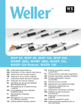Weller WXMP Set Bedienungsanleitung