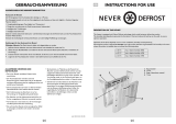 Bauknecht AFG 635 NF E-AP Benutzerhandbuch