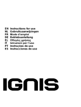 Ignis AKS 480 IX/1 Benutzerhandbuch