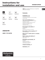 HOTPOINT/ARISTON AQD1171D 697ID EU/A Benutzerhandbuch