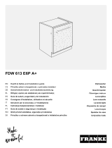 Franke FDW 613 E6P A+ Benutzerhandbuch