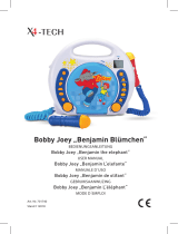 X4-TECH Bobby Joey Kinder CD-Player Benjamin Blümchen Benutzerhandbuch
