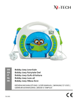 X4-TECH Bobby Joey Lese Eule Kinder CD-Player Benutzerhandbuch