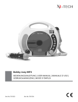 X4-TECH Bobby Joey MP3 Kinder CD-Player Bedienungsanleitung
