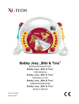 X4-TECH Bobby Joey „Bibi & Tina“ CD/MP3-Player Bedienungsanleitung
