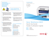 Xerox 6025 Bedienungsanleitung