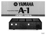 Yamaha A-1 Bedienungsanleitung