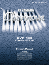 Yamaha Clavinova CVP-103M Benutzerhandbuch