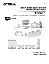 Yamaha TSS-15 Bedienungsanleitung