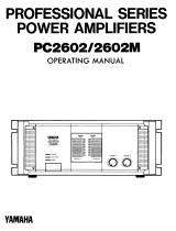 Yamaha PC2602 Bedienungsanleitung