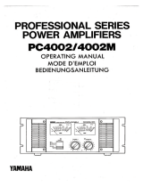 Yamaha PC4002 Bedienungsanleitung