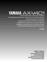Yamaha AX-V401 Bedienungsanleitung