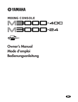 Yamaha M3000 Benutzerhandbuch