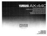 Yamaha AX-440 Bedienungsanleitung