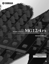 Yamaha MG12 Benutzerhandbuch