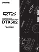 Yamaha DTX502 Benutzerhandbuch
