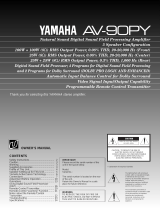 Yamaha AV-90PY Benutzerhandbuch