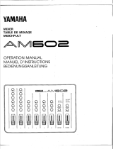 Yamaha AM602 Bedienungsanleitung