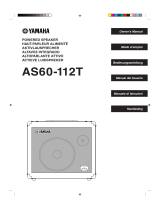 Yamaha AS60-112T Benutzerhandbuch