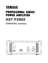 Yamaha AST-P2602 Bedienungsanleitung