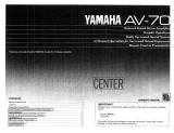Yamaha AV-70 Bedienungsanleitung