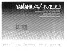 Yamaha AV-M99 Bedienungsanleitung