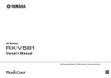 Yamaha RX-V581 Bedienungsanleitung