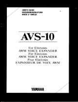 Yamaha AVS-10 Bedienungsanleitung