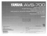 Yamaha AVS-700 Bedienungsanleitung