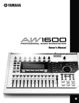 Yamaha AW 1600 Benutzerhandbuch