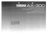 Yamaha AX-300 Bedienungsanleitung